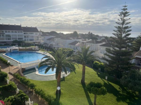 Duplex en résidence privée, piscine, vue mer panoramique